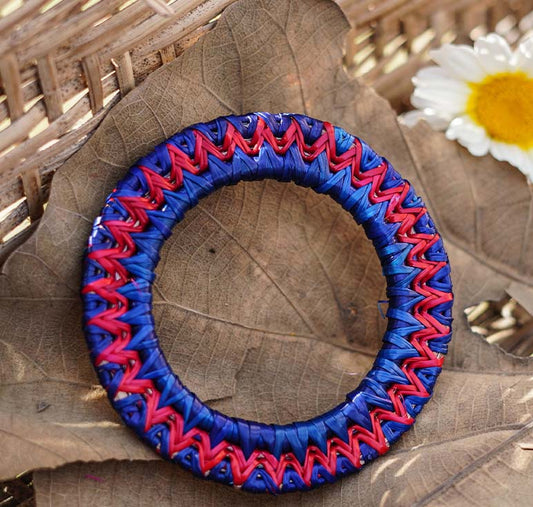 Bangles Royal Blue & Red