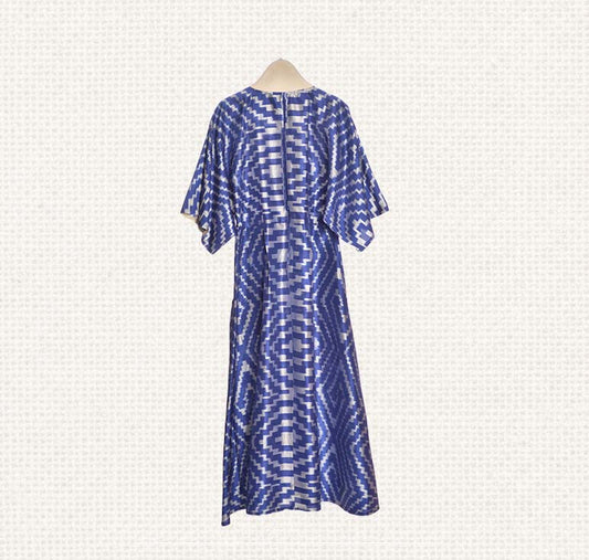 Blue Optical Dress