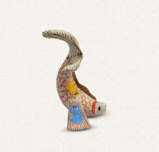 Gond - Fish Paper Mache Decorative