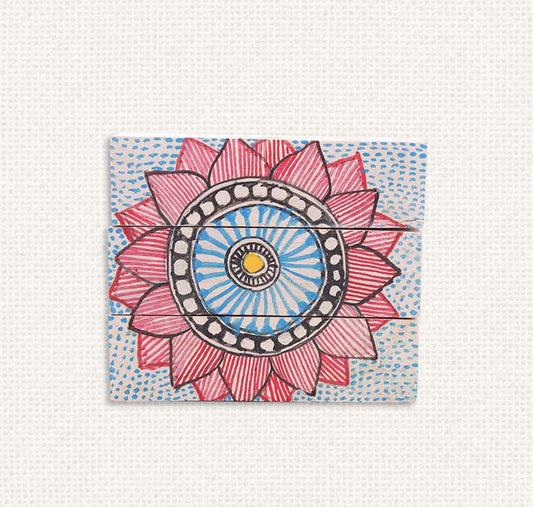 Gond- Floral Wooden Puzzle