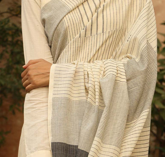 Line Texture Saree