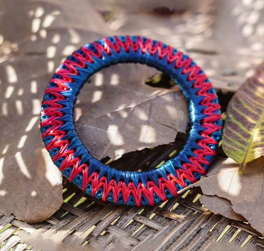 Bangles Royal Blue & Red