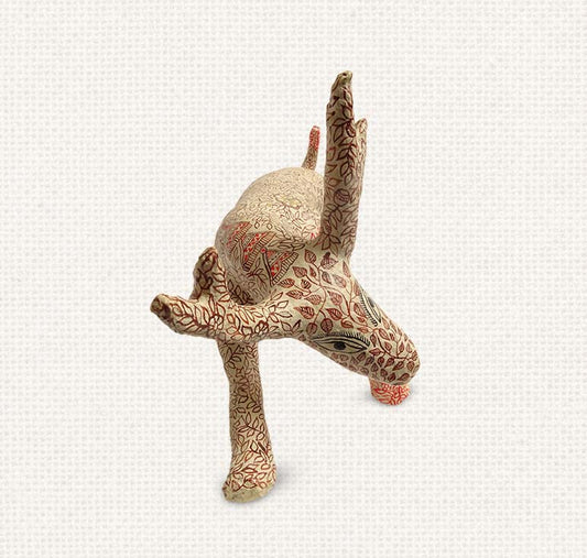 Deer- Gond Paper Mache Decorative