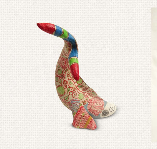 Fish - Red Paper Mache Decorative