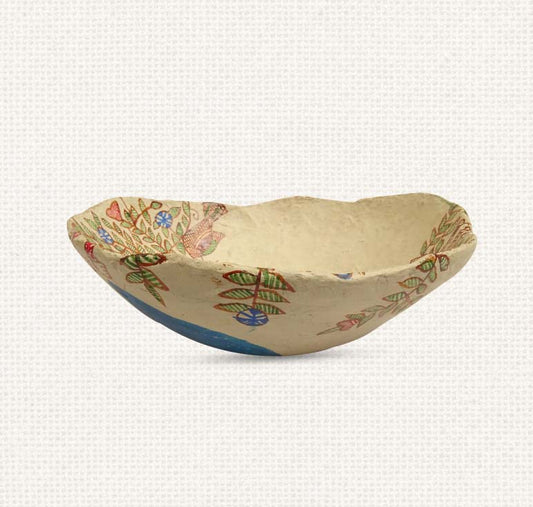 Garden Paper Mache Tray