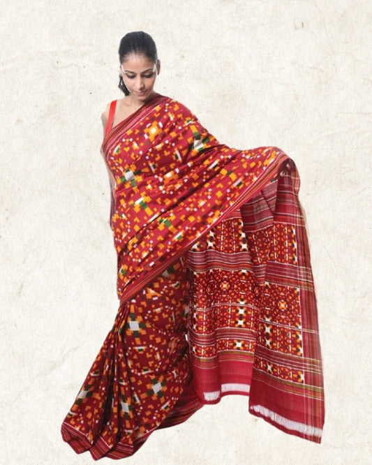 Ikat Saree