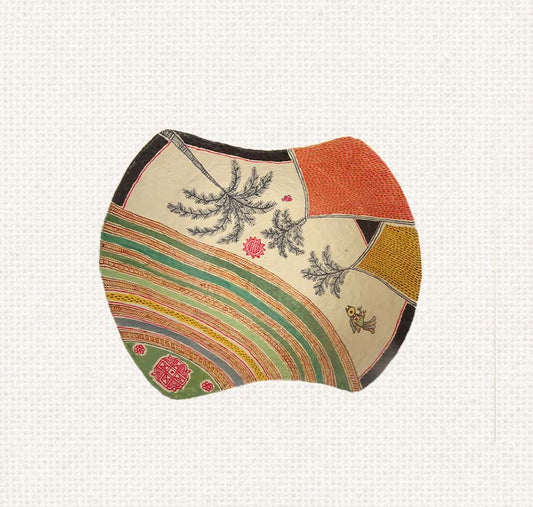 Palm Paper Mache Tray