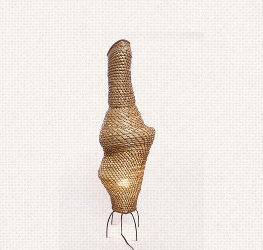 Sabai Grass- Woven Long Lamp