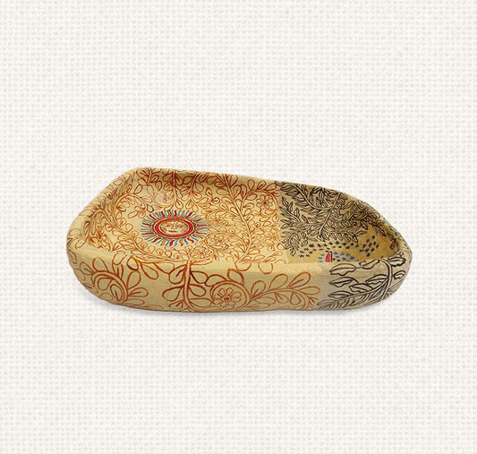 Sun Paper Mache Tray