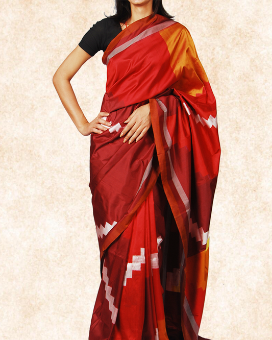 Ikat Saree